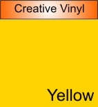 Self Adhesive Sign Making Vinyl - 305mm x 610mm - YELLOW Self Adhesive Sign Making Vinyl - 305mm x 610mm - YELLOW